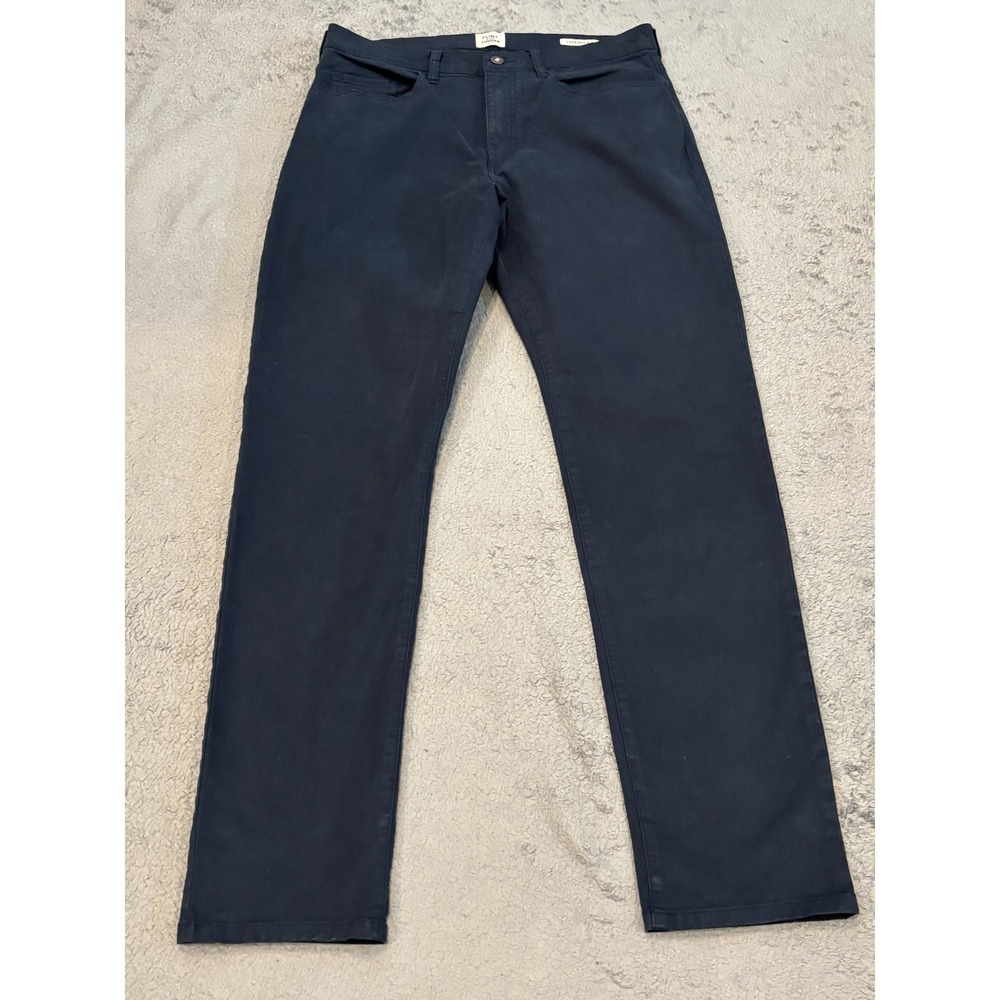 Flint & Tinder Pants Mens 32x32 Blue 5 Pocket Athletic Tapered Fit Casual Career